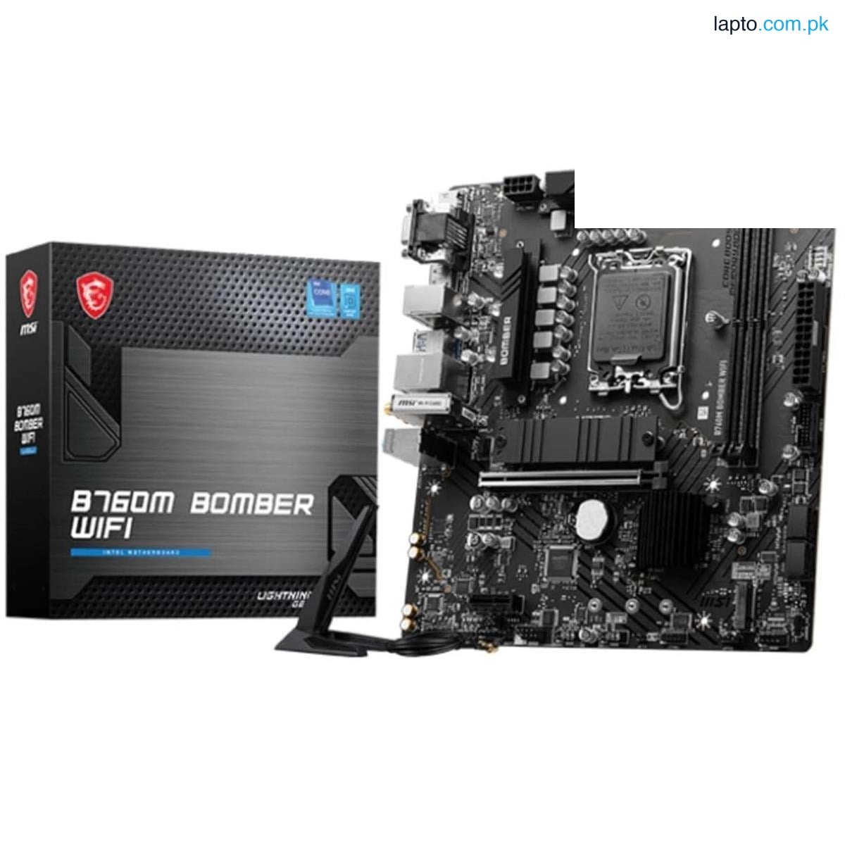 MSI B760M BOMBER WIFI Intel Motherboard DDR5