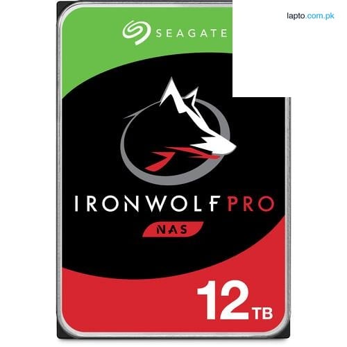 Seagate IronWolf Pro, 12 TB, Enterprise NAS Internal HDD –CMR 3.5 Inch, SATA 6 Gb/s, 7,200 RPM NAS