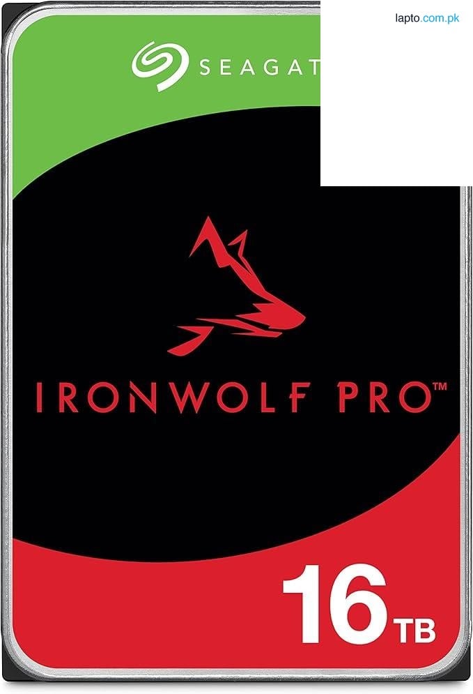 Seagate IronWolf Pro, 16 TB, Enterprise NAS Internal HDD –CMR 3.5 Inch, SATA 6 Gb/s, 7,200 RPM NAS