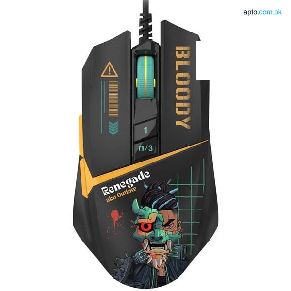 A4Tech Bloody W63 Max RGB Gaming Mouse (Midnight - Sunset - Proxy Boom)