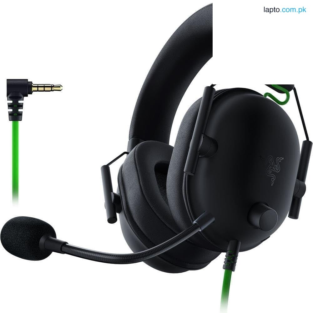 Razer BlackShark V2 X Gaming Headset For PC | 50mm Drivers, Memory Foam Cushion, PS4, PS5, Switch | 3.5mm Audio Jack - Black