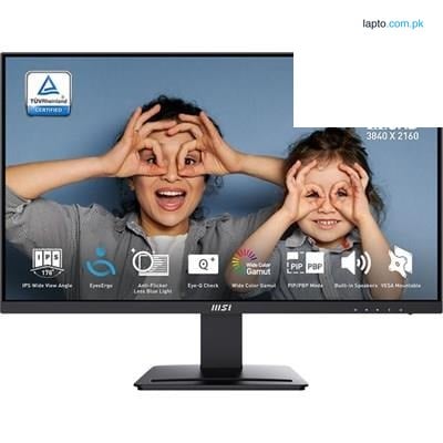 MSI PRO MP273U 27" UHD 4K Professional Business Monitor - 60Hz, 4ms IPS, HDR Ready