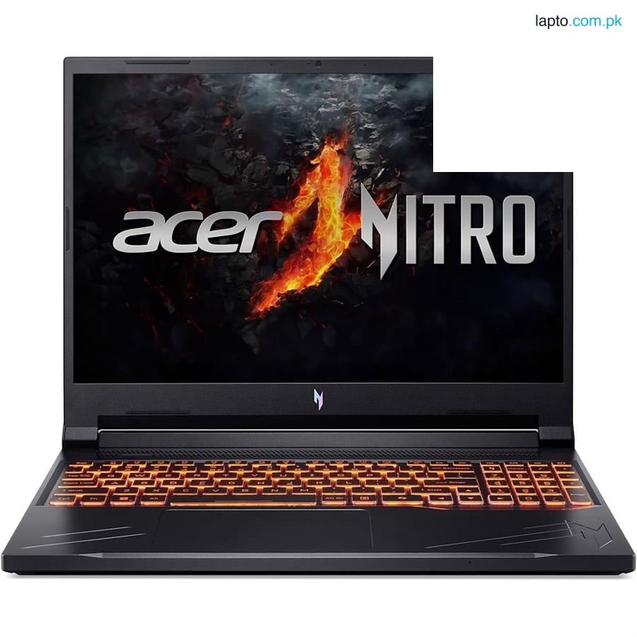Acer Nitro V 16 ANV16-41-R34Z Gaming Notebook - AMD Ryzen™ 7 8845HS, 16GB DDR5, 512GB SSD, RTX 4050 6GB, 16" WUXGA 165Hz Display, Backlit Keyboard, Windows 11