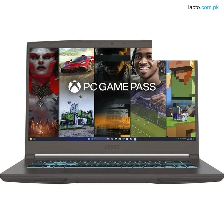 MSI Thin 15 Gaming Laptop | Intel® Core™ i5-13420H, 16GB DDR4, 512GB SSD, RTX 4050, 15.6” FHD 144Hz Display | THIN15131451