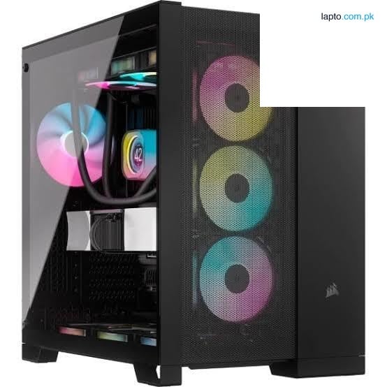 Corsair 6500D Airflow | Tempered Glass Dual Chamber PC CASE - CC-9011259-WW - Black