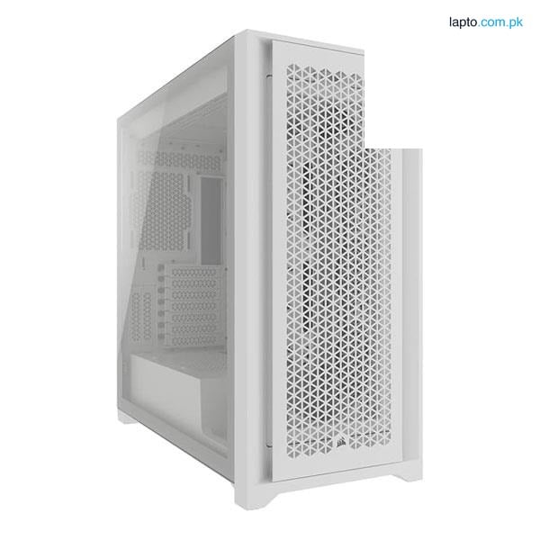 Corsair 5000D CORE AIRFLOW Tempered Glass Mid-Tower ATX PC Case - CC-9011262-WW - White
