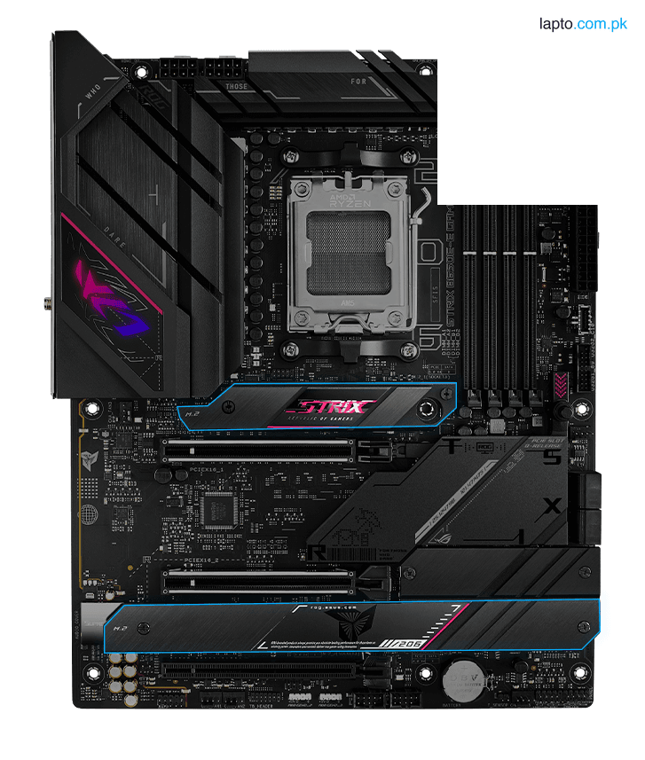 ASUS ROG STRIX B650E-E GAMING WIFI AM5 ATX Motherboard - PCIe 5.0, DDR5, WiFi 6E, Advanced Cooling