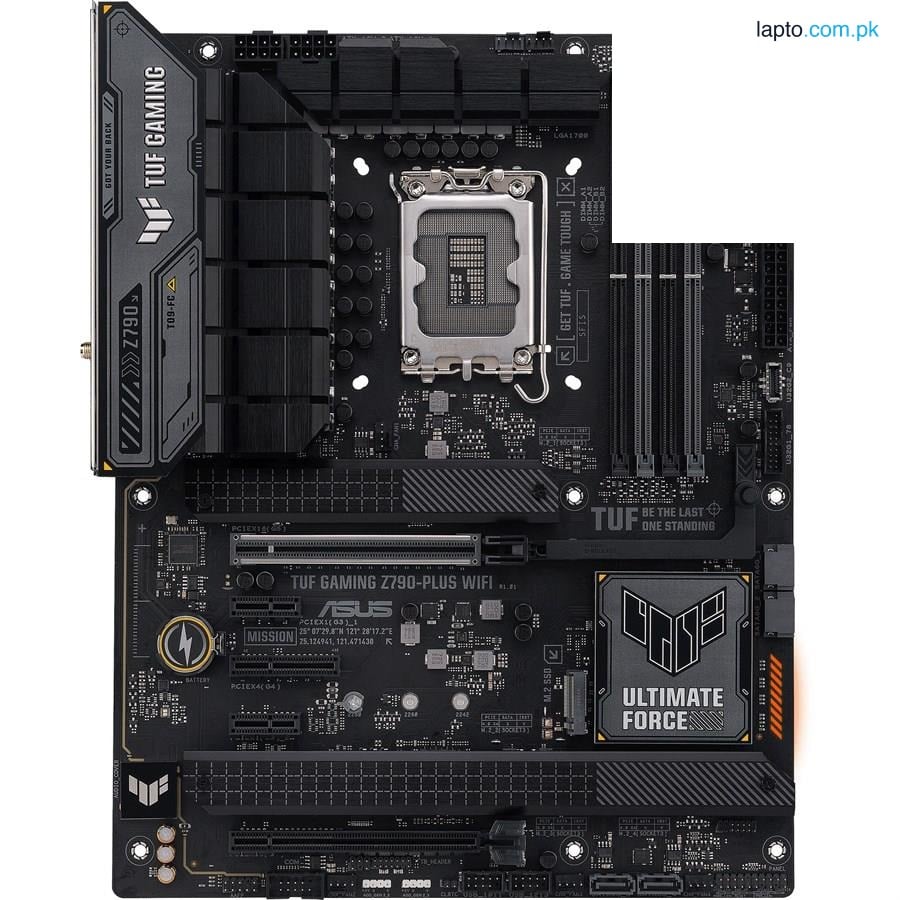 Asus TUF GAMING Z790-PLUS WIFI ATX Motherboard - Intel 12th/13th/14th Gen, LGA1700, DDR5, WiFi 6E