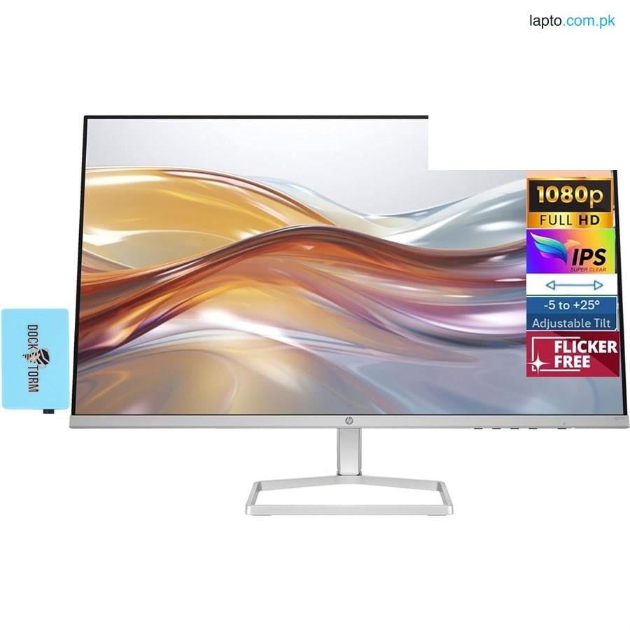 HP Series 5 527SF 27" FHD Monitor - IPS 3-Sided Micro-Edge, 100Hz
