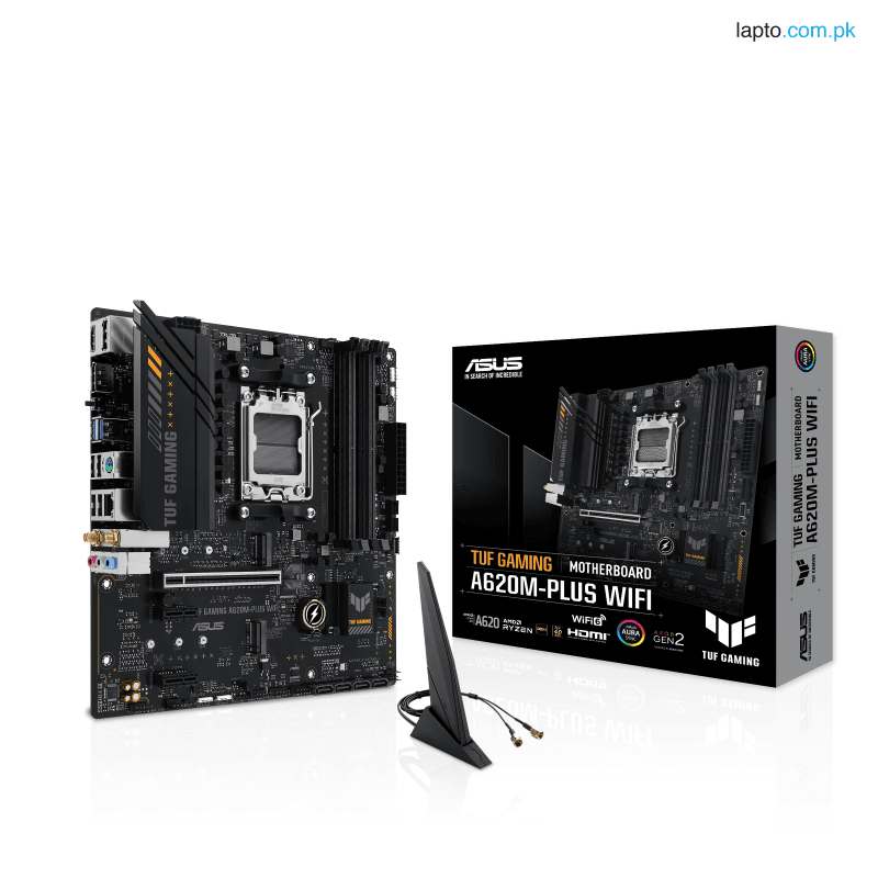 ASUS TUF GAMING A620M-PLUS WIFI AMD Ryzen 7000-Series Gaming Motherboard