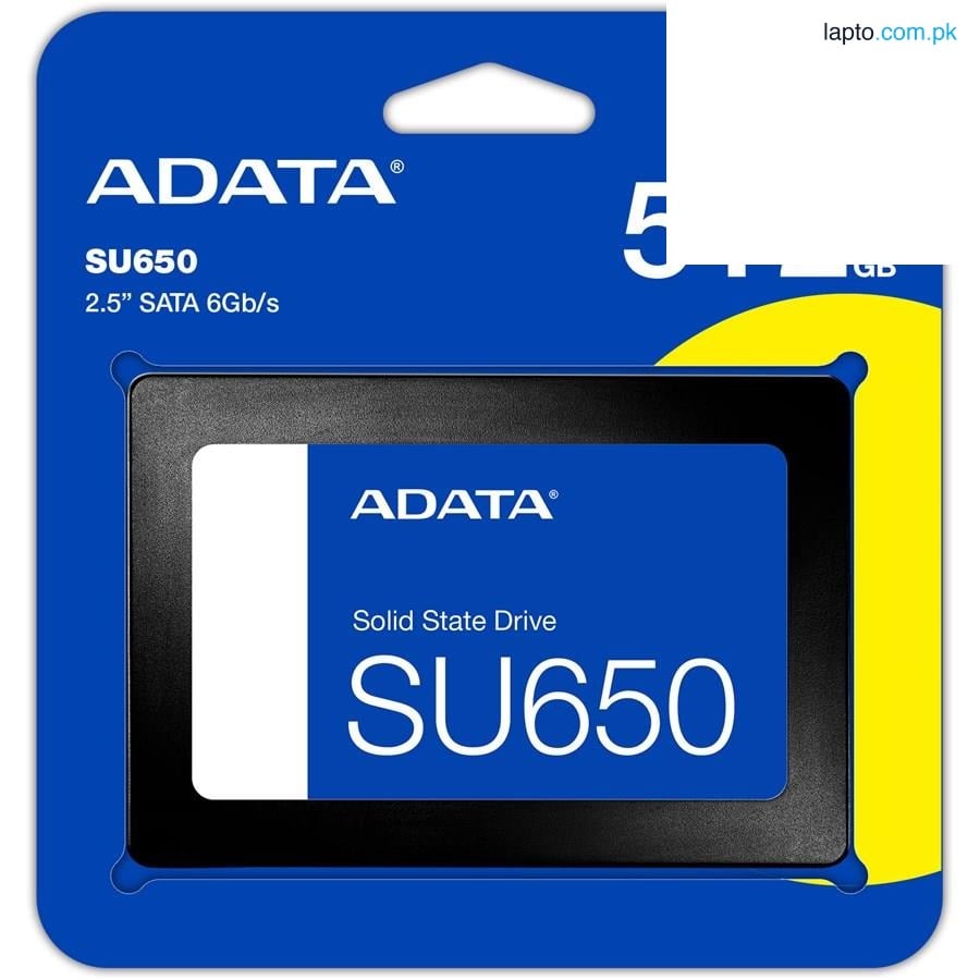 ADATA Ultimate SU650 512GB SSD 3D-NAND 2.5" SATA III Solid State Drive - ASU650SS-512GT-R