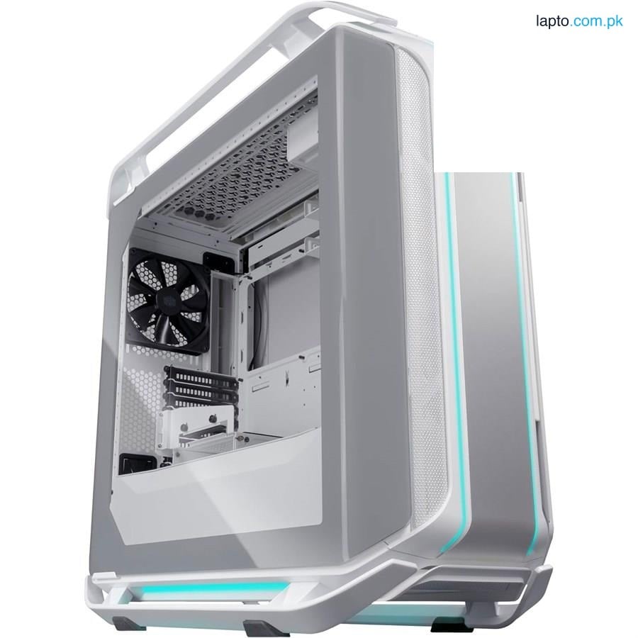 Cooler Master COSMOS C700M E-ATX Full-Tower Case | Curved Tempered Glass Panel | MCC-C700M-WG5N-S00 | Silver White