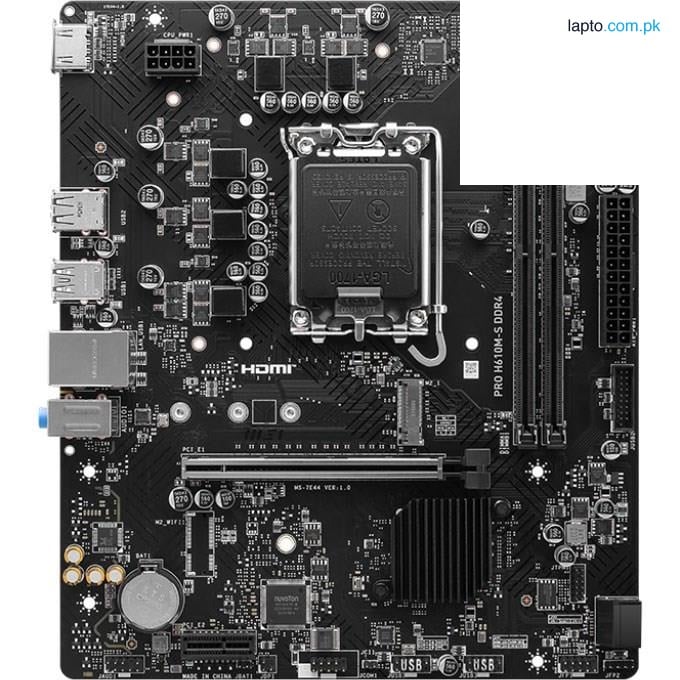 MSI PRO H610M-S DDR4 Intel Motherboard