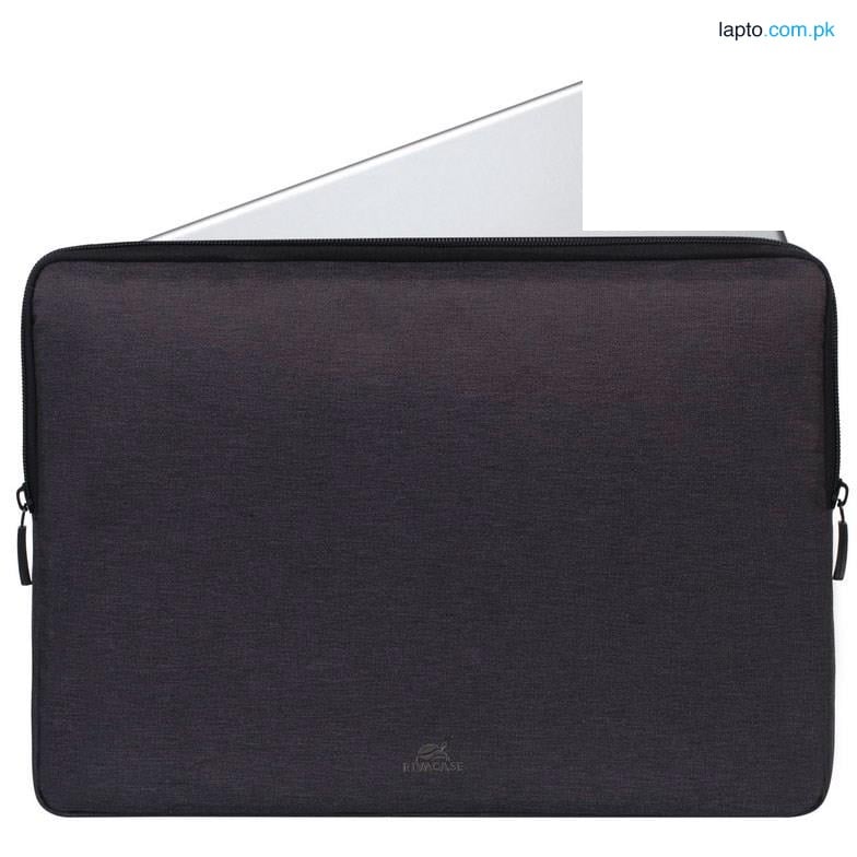 Rivacase 7703 Black ECO Laptop Sleeve 13.3-14" - Suzuka Collection