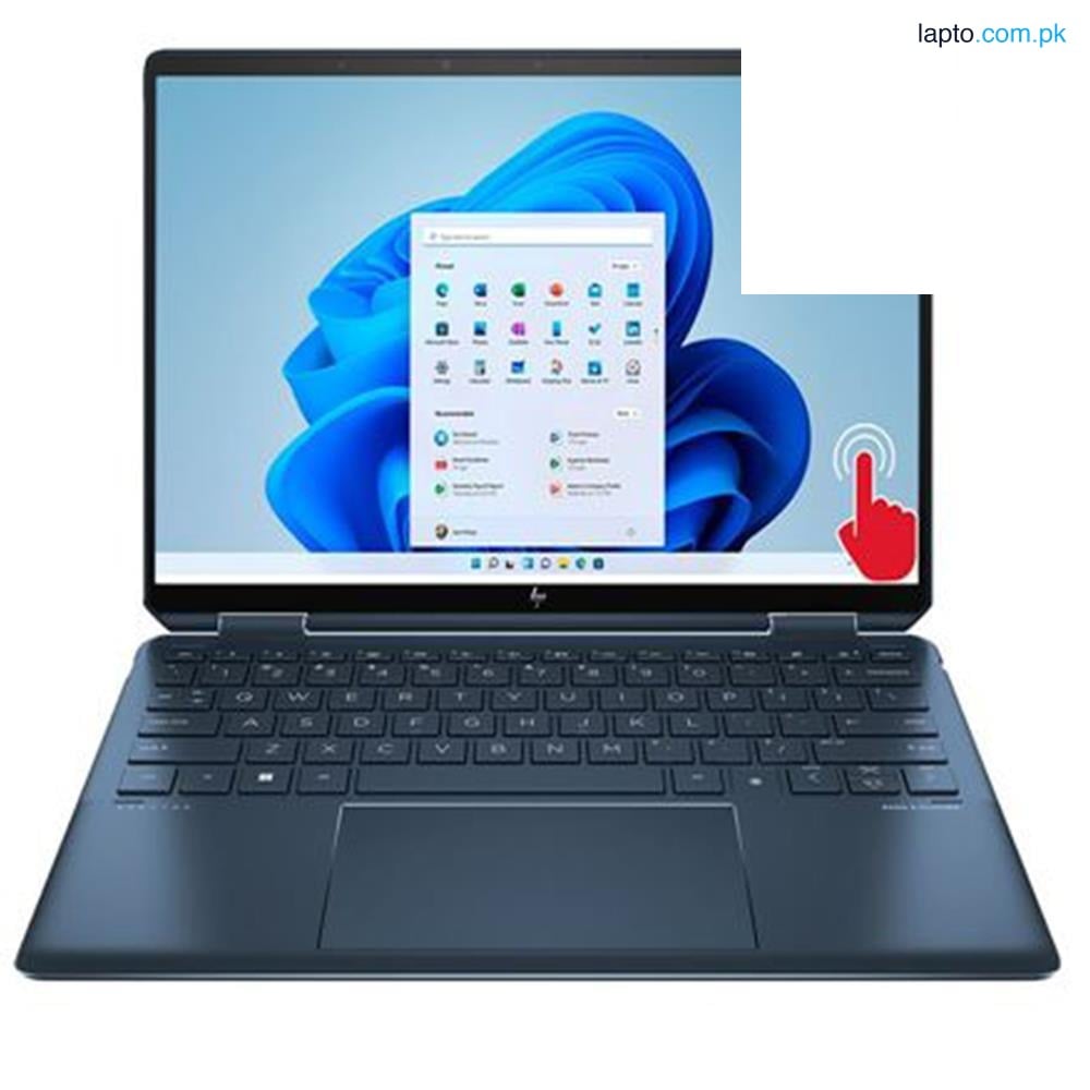 HP SPECTRE X360 2-IN-1 14-EF2010CA Laptop | Intel Core i7-1355U 32 GB LPDDR4x-4266 2 TB PCIe® Gen4 NVMe™ TLC M.2 Touch 13.5 3K2K (3000 x 2000), OLED, UWVA,anti-reflection Corning® Gorilla® Glass NBT™ Win11 Home Nocturne blue