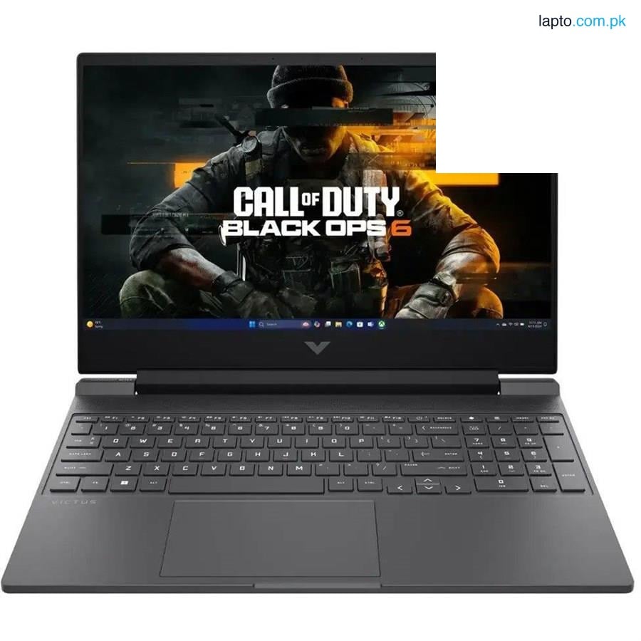 HP Victus Gaming Laptop 15-FB2063DX 9Z7L4UA | AMD Ryzen™ 5 7535HS, 8GB DDR5, 512GB SSD, AMD Radeon™ RX 6550M 4GB GDDR6, Backlit KB, 15.6" FHD 144Hz IPS Display, DTS: X Audio | Mica Silver