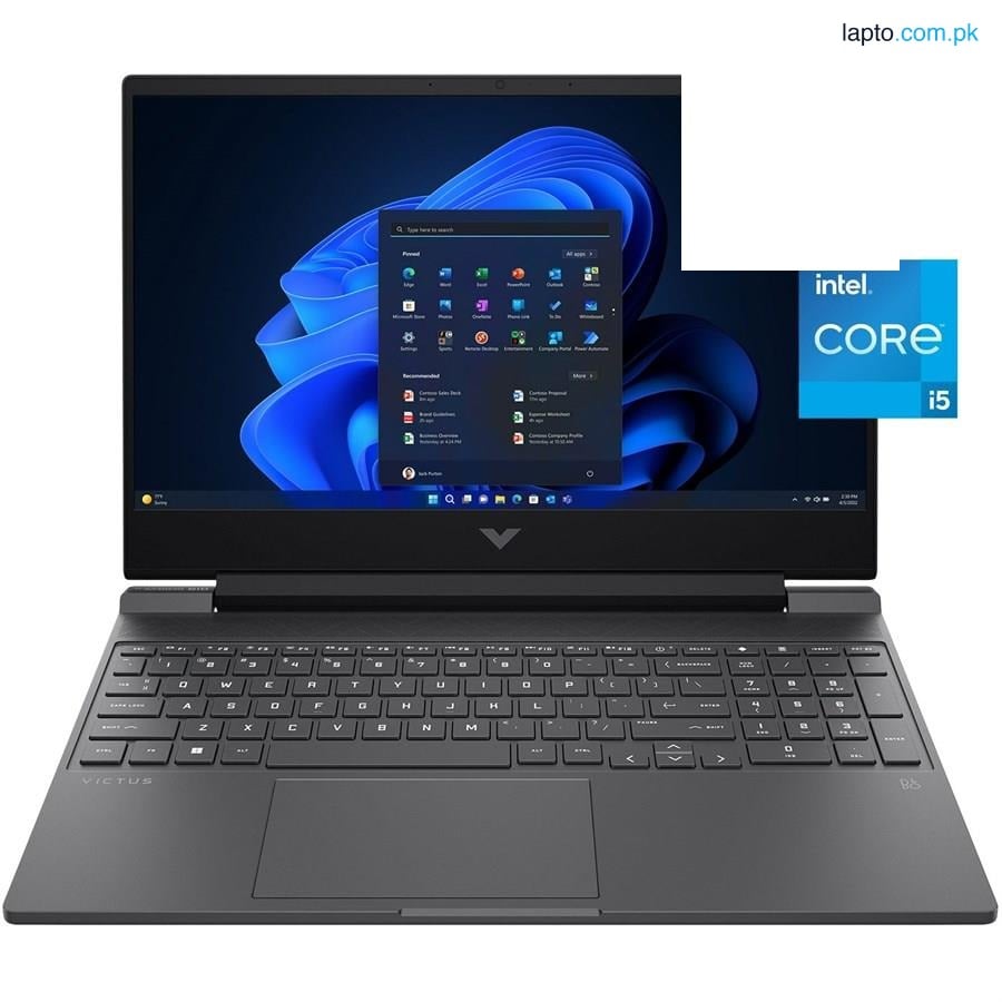 HP 15-FA1082WM Victus Gaming Laptop | Intel® Core™ i5-13420H 16GB 512GB NVIDIA® GeForce RTX™ 4050 6GB 15.6" FHD 144Hz IPS Windows 11 | Mica Silver
