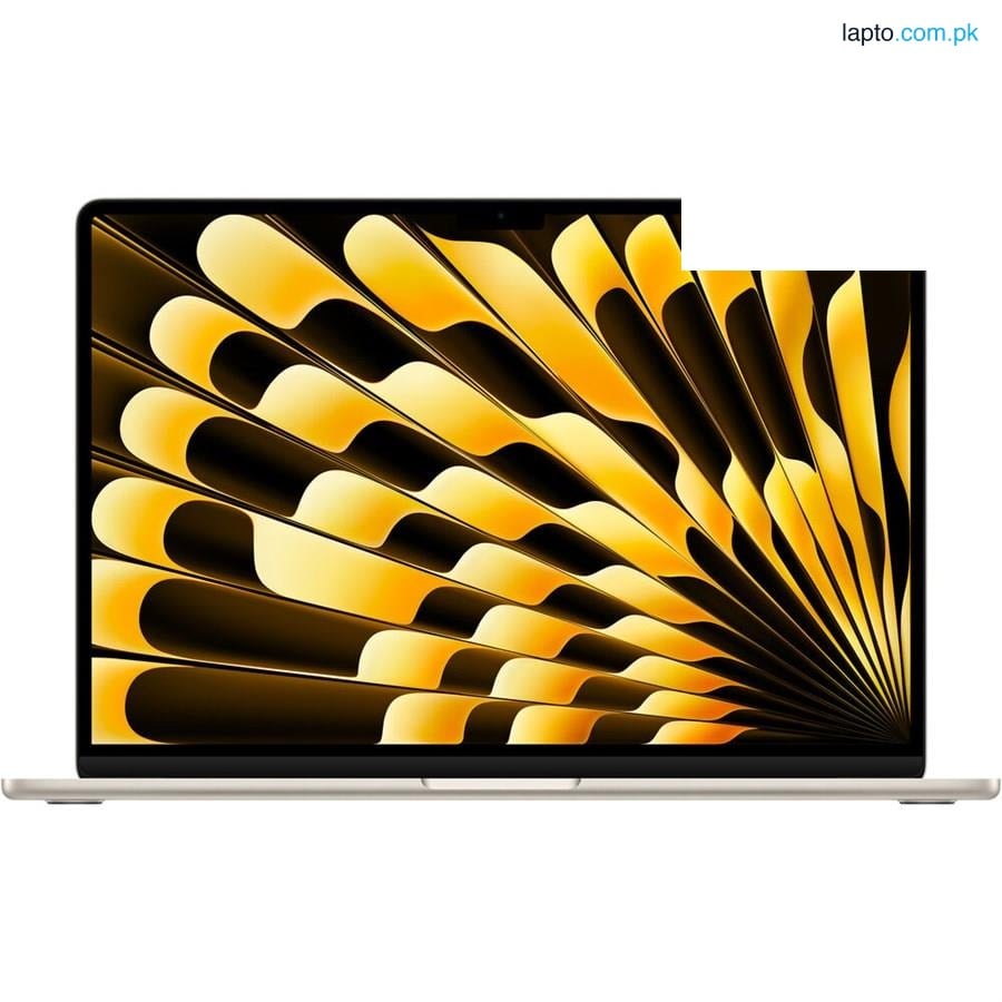 Apple MacBook Air 15.3" Laptop | Apple M3 8-Core, 16GB, 256GB, 10-Core GPU, 15.3" Display - MC9F4 Starlight