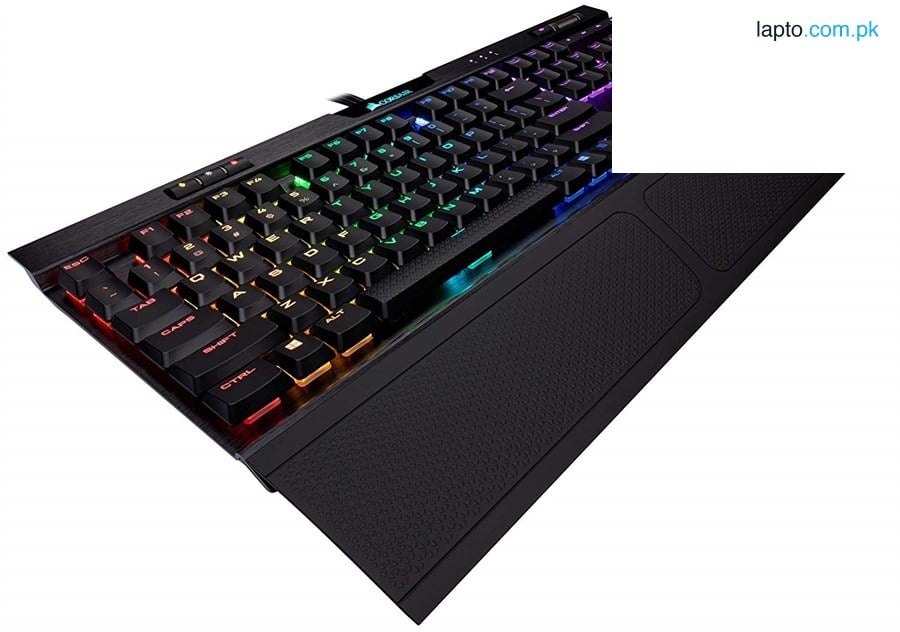 Corsair K70 RGB MK.2 Low Profile Mechanical Gaming Keyboard — CHERRY® MX Low Profile Red - CH-910901