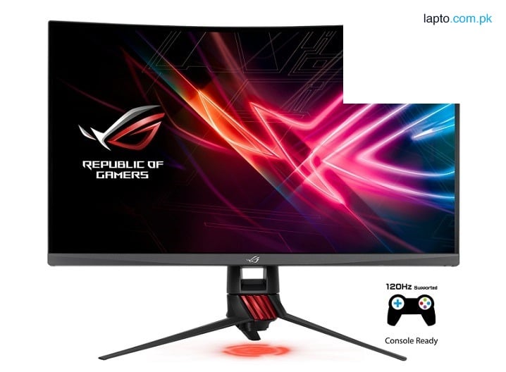Asus ROG Strix XG32VQR Curved HDR Gaming Monitor – 31.5 inch WQHD (2560x1440) 144Hz HDR Shadow Boost