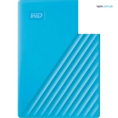 WD My Passport External Hard Drive 2TB USB 3.2 Gen 1, 256-Bit AES Hardware Encryption, Sky