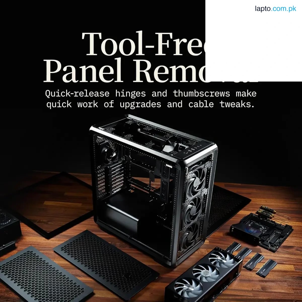 Cooler Master MasterFrame 600 Freeform 2.0 Modular Platform ATX Mid-Tower Case