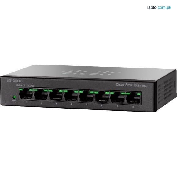 Cisco SG110D 110 Series 8-Port Unmanaged Network Switch SG110D-08-AS