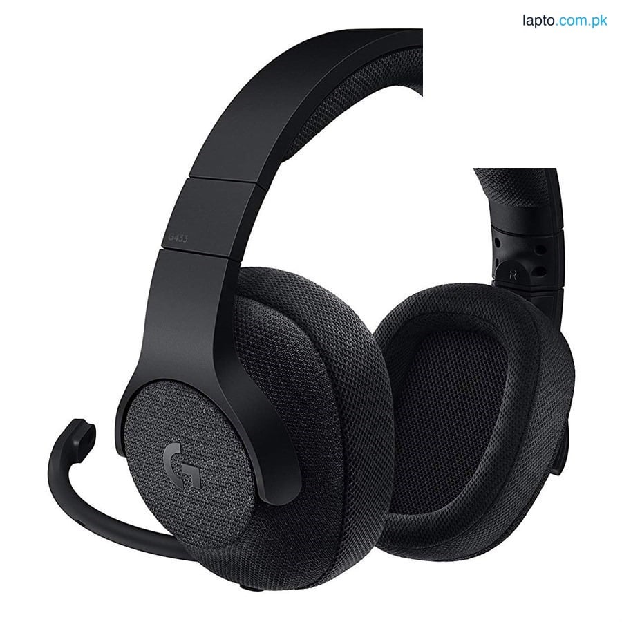 Logitech G433 7.1 Wired Surround Gaming Headset, Black, 981-000670, For PC, PS4, PS4 PRO, Xbox One,