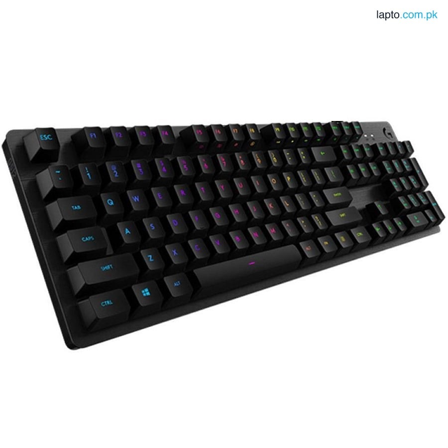 Logitech G512 Lightsync RGB Mechanical Gaming Keyboard - Carbon - English layout - Romer-G Tactile :