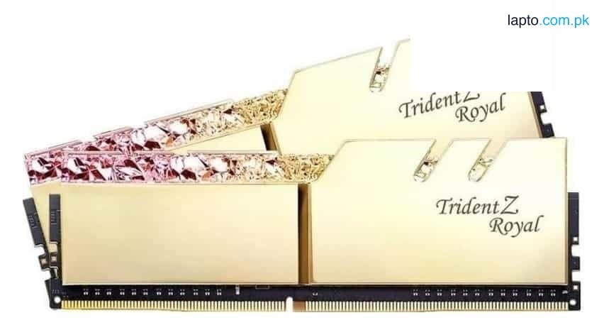 G.SKILL Trident Z Royal Series Gold 16GB (8GBx2) RGB DDR4 3600MHz Desktop Memory