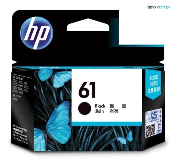 HP 61 Black Inkjet Print Cartridge