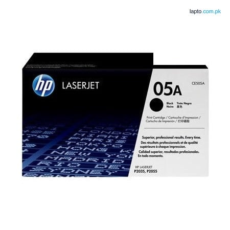 HP 05A Black LaserJet Toner Cartridge (CE505A)