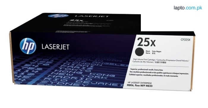 HP 25X High Yield Black Original LaserJet Toner Cartridge (CF325X)