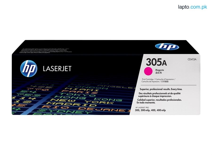 HP 305A Magenta Original LaserJet Toner Cartridge (CE413A)