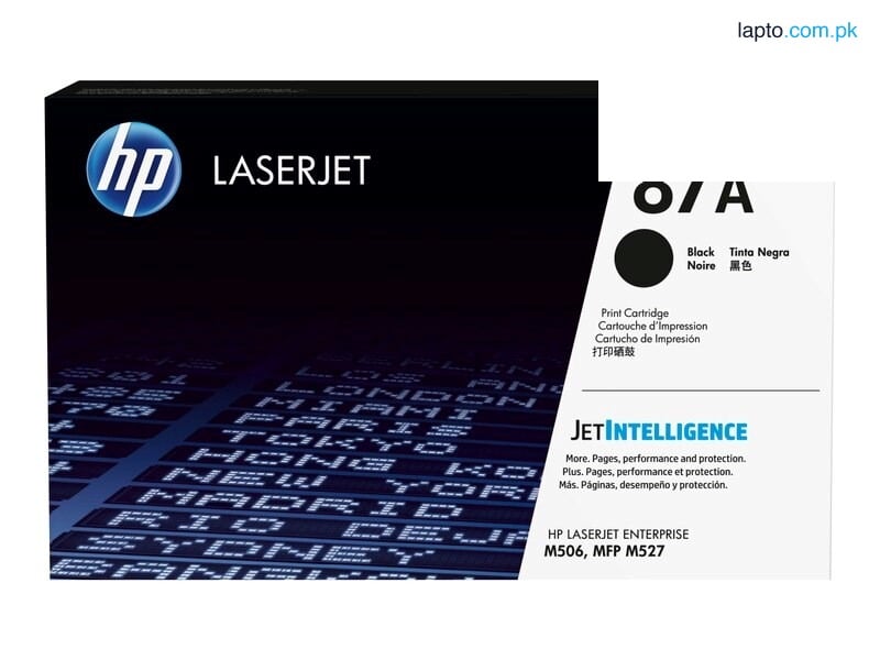 HP 87A Black Original LaserJet Toner Cartridge (CF287A)