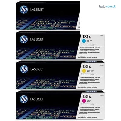 HP (131A) CF210A,CF211A,CF212A,CF213A Toner Cartridge Set (Black/Cyan/Magenta/Yellow)