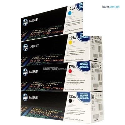 Genuine HP 125A CB540A, CB541A, CB542A, CB543A Toner Set BCYM LJ CP1515n, CP1518ni, CP1215, CM1312 M