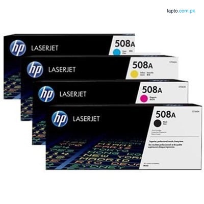 HP 508A BK/C/M/Y Full Set Original Standard Capacity Toners (4 Pack)