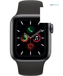 Apple Watch Series 5 (GPS Only, 44mm, Space Gray Aluminum, Black Sport Band) MWVF2LL/A