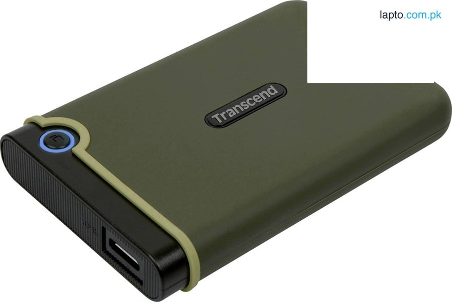 Transcend StoreJet 25M3 2TB USB 3.0 Portable Hard Drive - TS2TSJ25M3G - Military Green