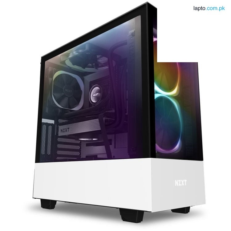 NZXT H510 Elite Premium Compact Mid-tower ATX Case (Matte White)