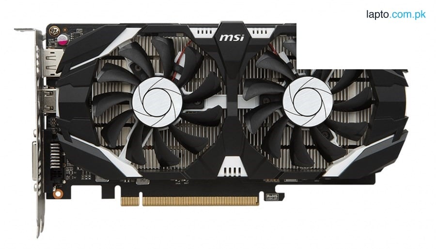 MSI GeForceĀ® GTX 1050 Ti 4GT OCV1 4GB GDDR5 128-bit