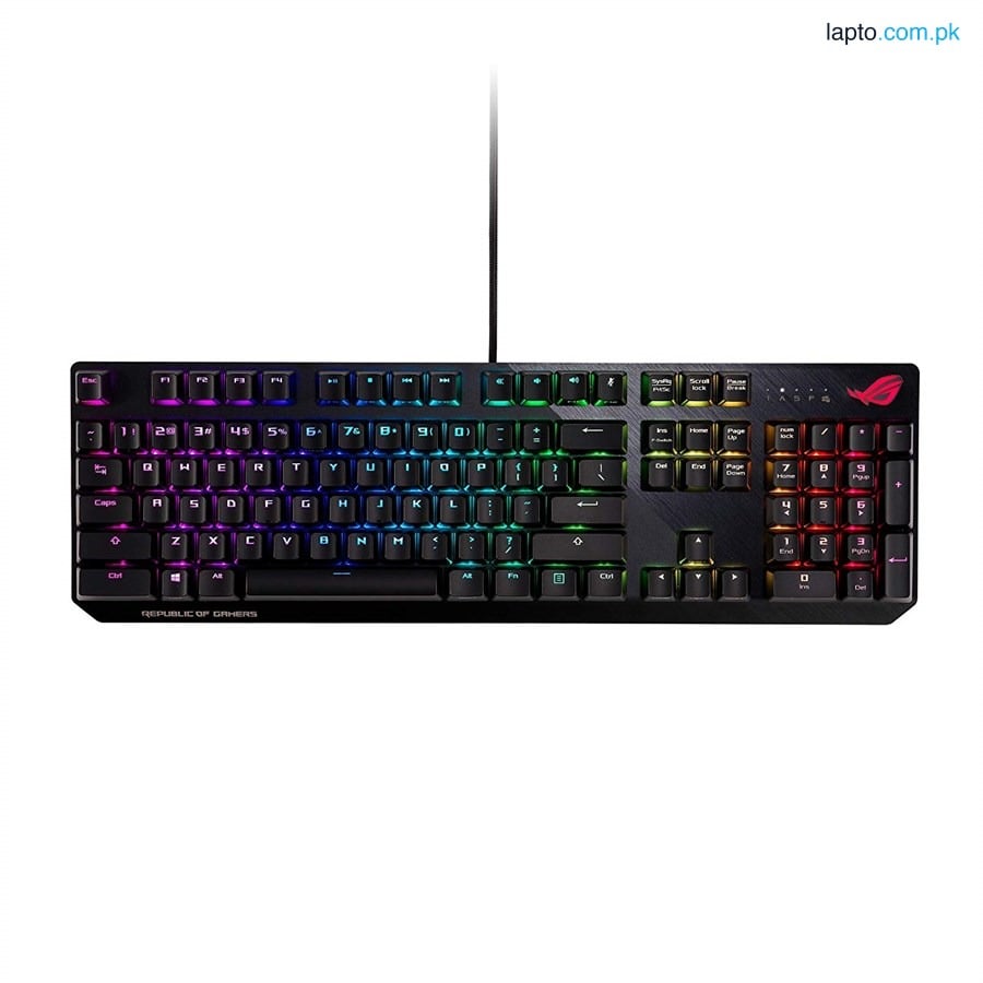 ASUS ROG Strix Scope Mechanical Gaming Keyboard (Cherry Mx Red Switches)