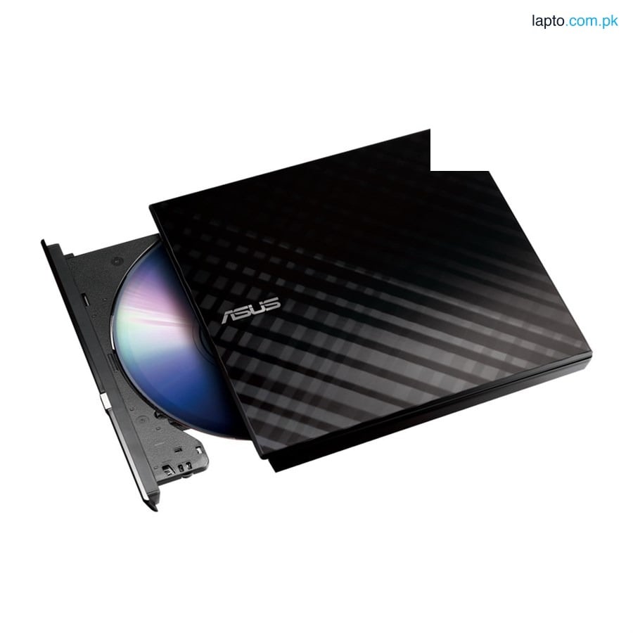 ASUS SDRW-08D2S-U LITE BLACK 8X USB DVD Writer Compatible For Windows And Mac OS