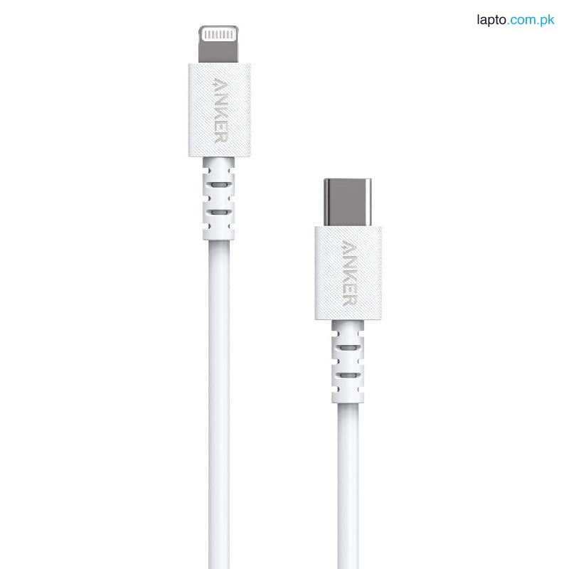 Anker PowerLine Select USB-C Cable w/ Lightning 6ft - white A8613H21