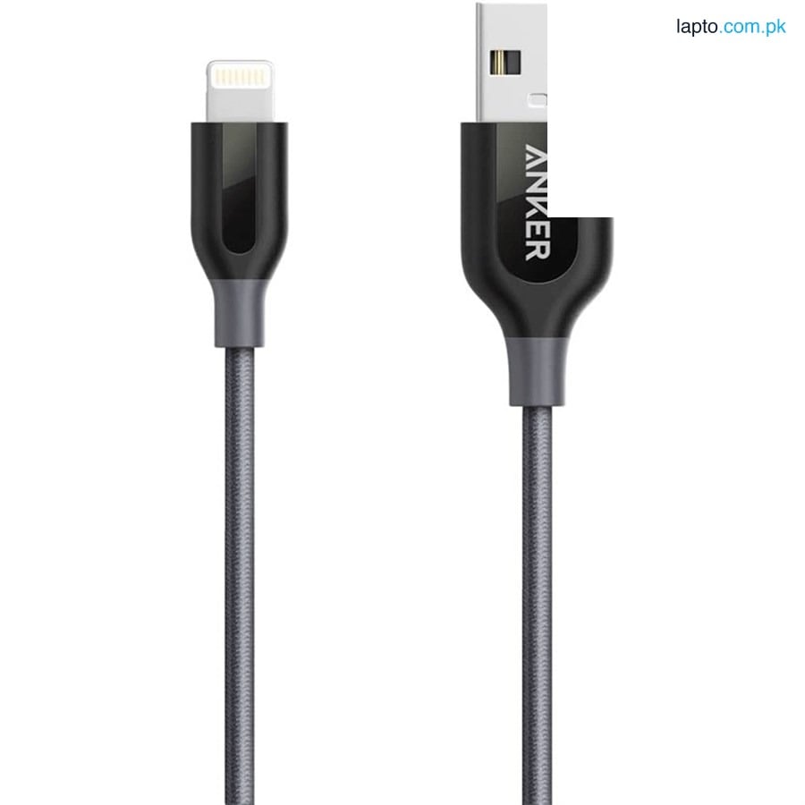 Anker PowerLine + Lightning 6ft - Gray - Without Pouch