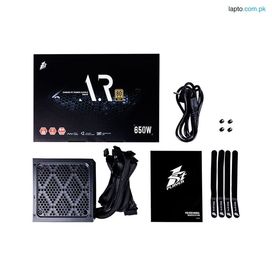 1stPlayer ARMOUR PS-650AR 650W 80+ Gold Certified Power Supply