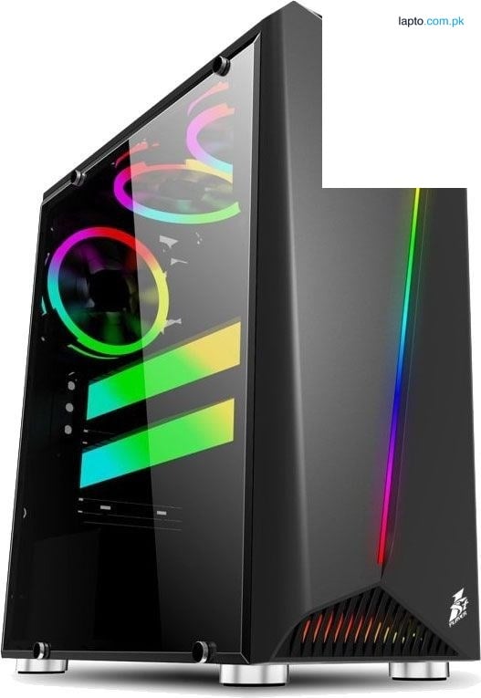 1stPlayer R3 (Black) ATX without Fans Mid-Tower Gaming Case