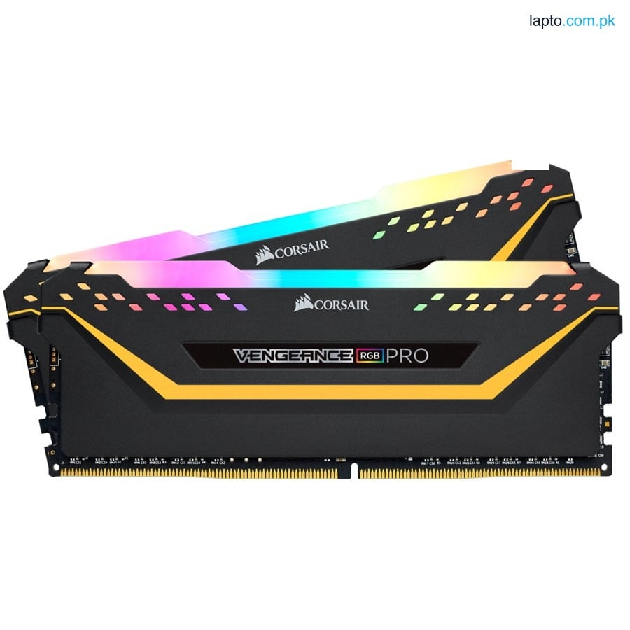 CORSAIR VENGEANCE® RGB PRO 16GB (2 x 8GB) DDR4 DRAM 3200MHz C16 Memory Kit — TUF Gaming Edition
