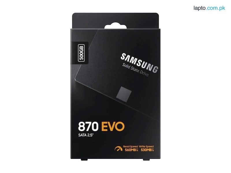 Samsung 500GB SSD 870 EVO SATA III 2.5" V-NAND, MZ-77E500B-AM